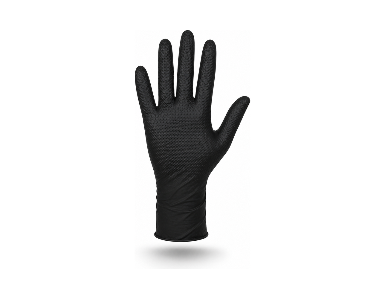 GUANTES DE NITRILO NEGRO PARA USO INDUSTRIAL (7MILLS)