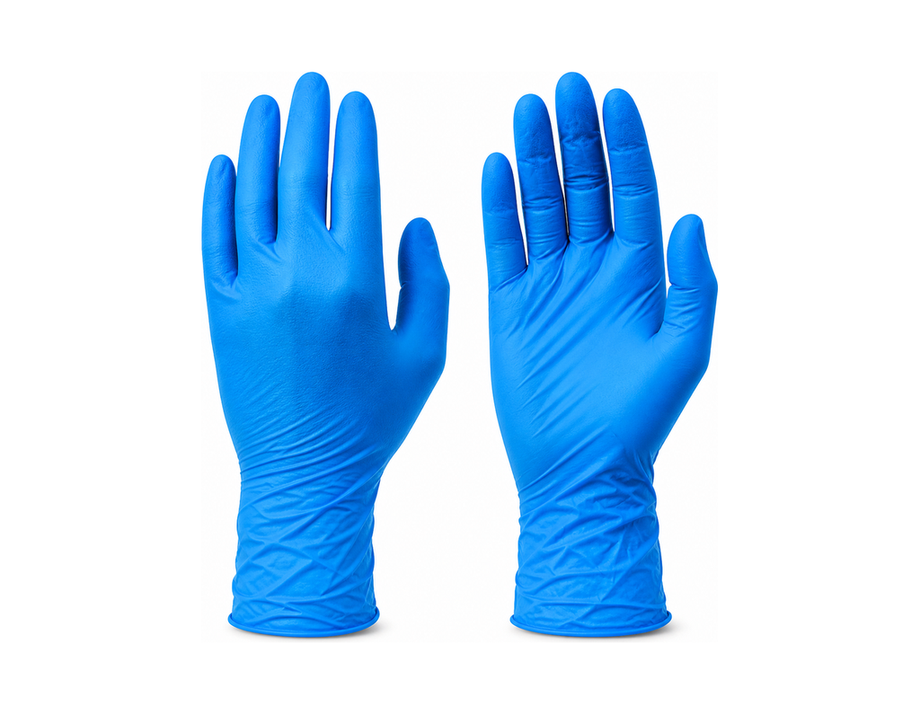 GUANTES DE NITRILO PARA  USO INDUSTRIAL CAJA POR 100 UNIDADES - NITTRO