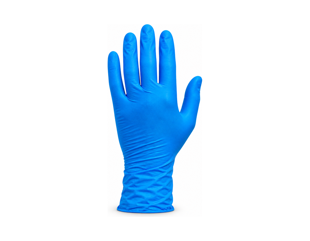 GUANTES DE NITRILO PARA  USO INDUSTRIAL CAJA POR 100 UNIDADES - NITTRO