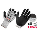 Guantes Fibra HPPE, recubiertos en Nitrilo Corrugado • “ExtraFlex Ultra”