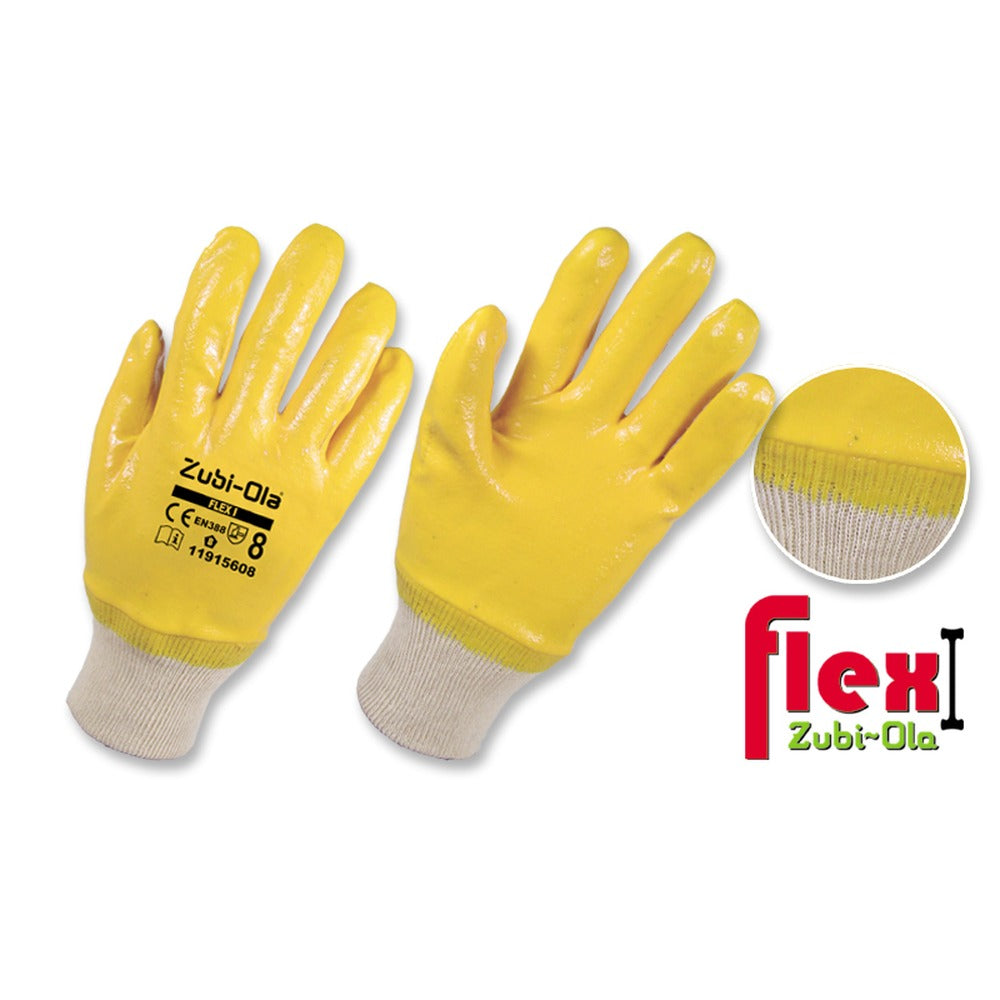 Guantes Nitrilo Liso • DIP TOTAL • “Flex • Zubi-Ola®”