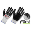 Guantes Fibra HPPE, recubiertos en Nitrilo • 3/4 DIP • Nivel 5 • “Forté”